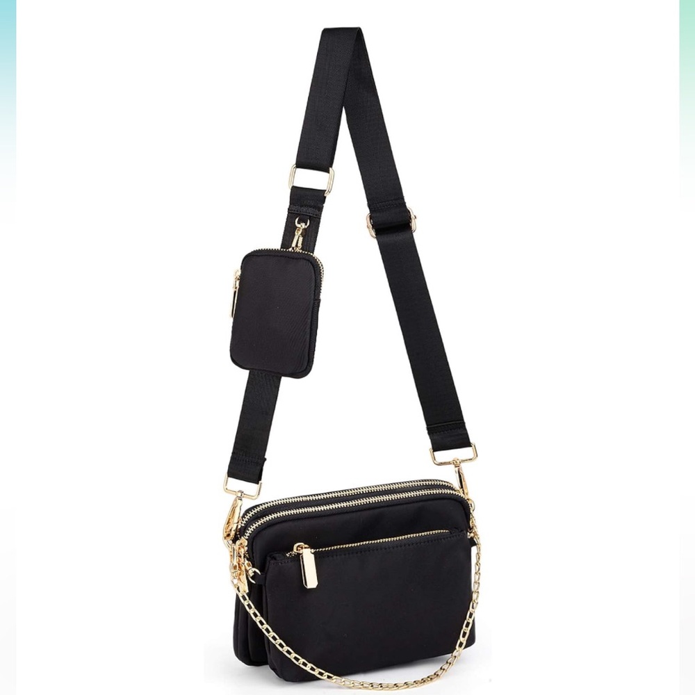 NWOT UTO Small Nylon Crossbody Bag